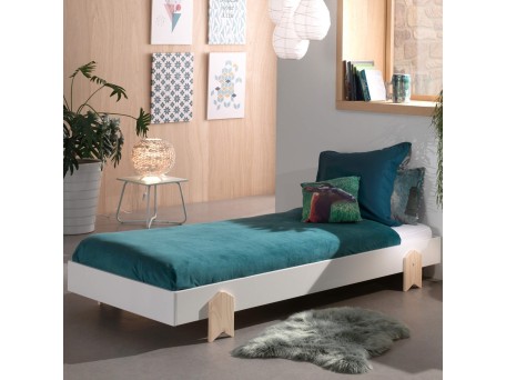 Κρεβάτι  Modulo  Arrow  μονό λευκό Κρεβάτι  Modulo  Arrow  μονό λευκό